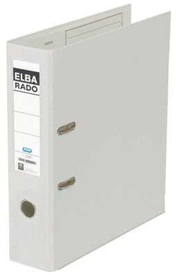 Elba 100022632 Ordner rado plast PVC/ PVC - A4, 80 mm, weiß