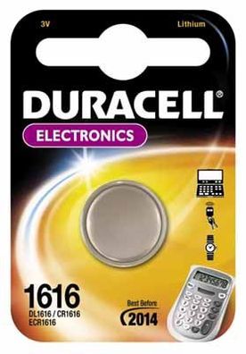 Duracell 30336 Duracell CR1616 3V Lithium 3V Nicht wiederaufladbare Batterie