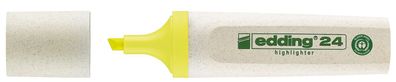 Edding 4-24005 24 Textmarker Highlighter EcoLine - nachfüllbar, gelb