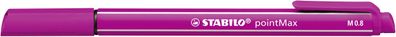Stabilo® 488/56 Faserschreiber pointMax 0,8 mm rosa
