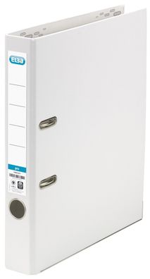 Elba 100023262 Ordner smart Pro (PP/ Papier) - A4, 50 mm, weiß