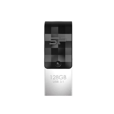Silicon Power SP128GBUC3C31V1K USB-Stick 128GB USB 3.1 C31 Black