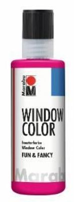 Marabu 0406 04 005 Window Color fun&fancy Himbeere 80 ml
