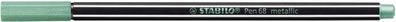 Stabilo 68/836 Stabilo Fasermaler Pen 68 metallic, metallic-grün
