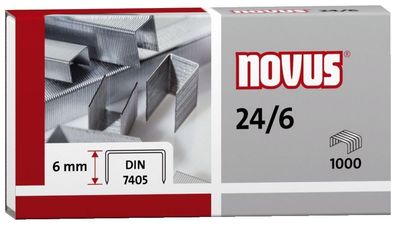 Novus® 040-0158 Heftklammern Nr. 24/6 DIN
