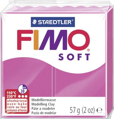 FIMO 8020-22 Modelliermasse FIMO soft himbeere