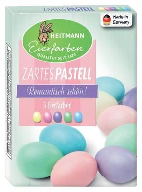 Heitmann 1007794 Ostereierfarbe Zartes Pastell