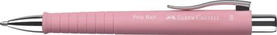 Faber-Castell 241127 FABER-CASTELL Druckkugelschreiber POLY BALL XB, rosé
