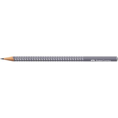 FABER-CASTELL 118235 Sparkle PEARL Bleistift B gray