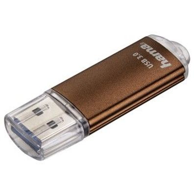 hama USB 3.0 Speicherstick FlashPen "Laeta", 32 GB, braun