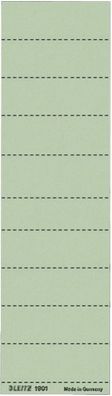 Leitz 1901-00-55 Blanko-Schildchen Karton 100 Stück grün(P)