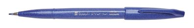 Pentel® SES15C-C Faserschreiber Sign Pen Brush - Pinselspitze, blau