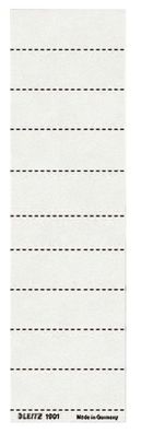 Leitz 1901-00-01 Blanko-Schildchen Karton 100 Stück weiß(S)