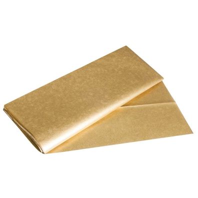 Rayher 67273616 Seidenpapier Modern gold