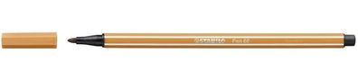 Stabilo® 68/89 Fasermaler Pen 68 - 1 mm, ocker dunkel