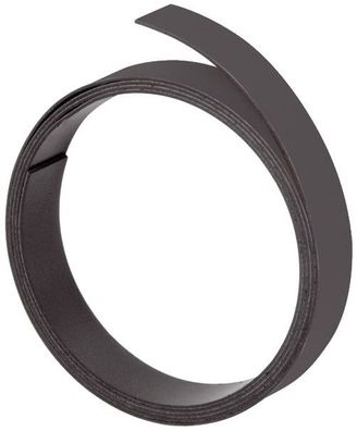 Franken M802 10 Magnetband - 100 cm x 10 mm, schwarz