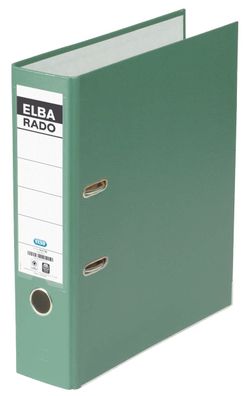 Elba 100022614 Ordner rado brillant - Acrylat/ Papier, A4, 80 mm, grün