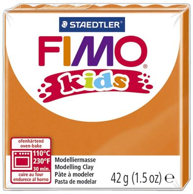 FIMO kids Modelliermasse, ofenh„rtend, orange, 42 g