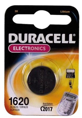 Duracell 5000394030367 Dura Electro (Blis) CR1620 3V 1er