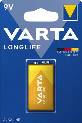 Varta 04122101411 1 Longlife 9V-Block 6 LR 61