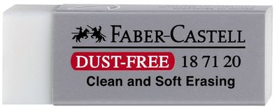 Faber-Castell 187120 Radierer DUST-FREE aus Kunststoff(P)