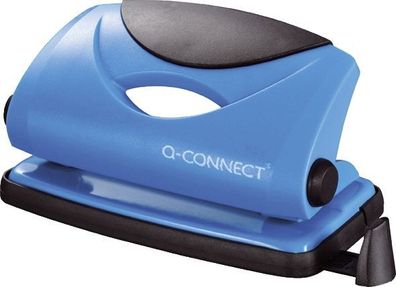 Q-Connect® KF02153 Leichter Locher - 10 Blatt, blau