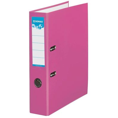 DONAU 330236016 Klassik Ordner pink Karton 7,5 cm DIN A4