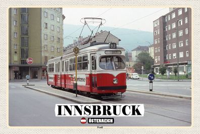 Top-Schild mit Kordel, versch. Größen, Innsbruck, Österreich, Pradl, neu & ovp