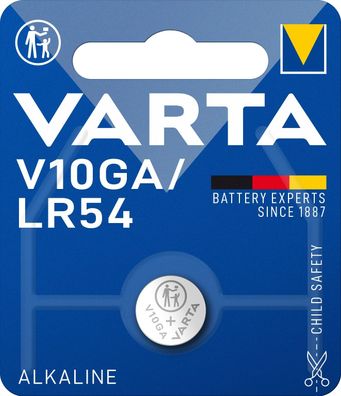 Varta 04274101401 Batterien Electronics Alkali-Mangan - V 10 GA, 1,5 V