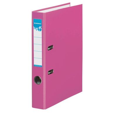 DONAU 3950001-30 Klassik Ordner pink Karton 5,0 cm DIN A4