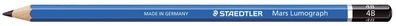 Staedtler® 100-4B Bleistift Mars® Lumograph® - 4B, blau