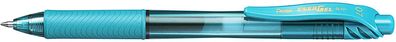 Pentel BL107-S3X Liquid Gel-Tintenroller EnerGel-X türkis