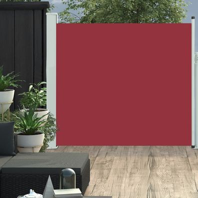 Ausziehbare Seitenmarkise 170ß300 cm Rot