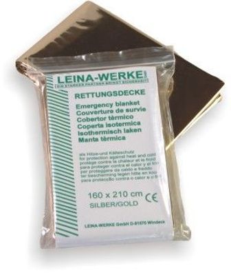 LEINA-WERKE REF 43000 Rettungsdecke 150,0 cm x 85,0 cm