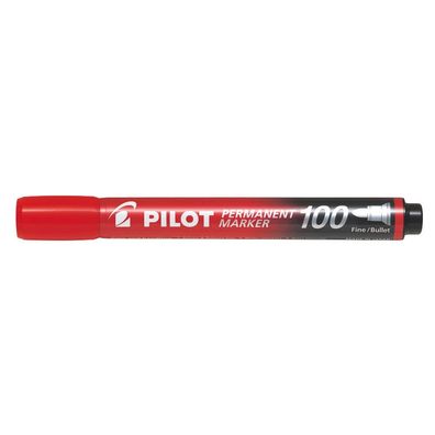 PILOT SCA-100-R Permanentmarker rot 1,0 mm