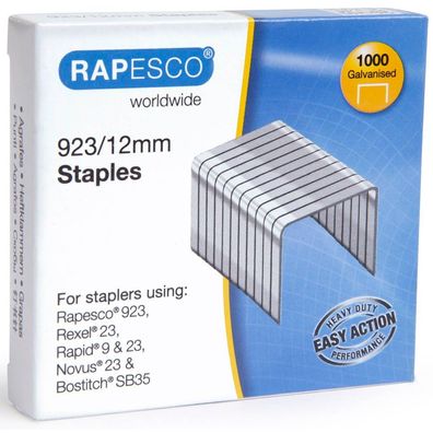 Rapesco® 1238 Heftklammern 923 23/12 1.000x