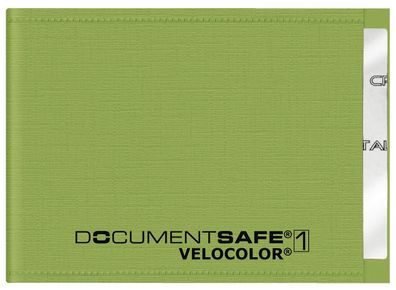 Veloflex 3271341 Kreditkartenhülle Document Safe® grün