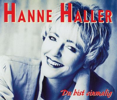 Maxi CD Cover Hanne Haller - Du bist einmalig