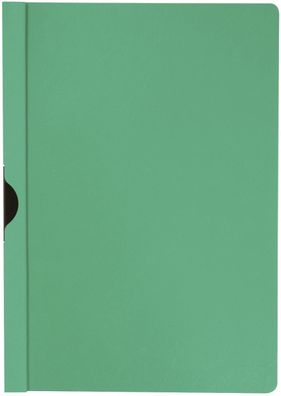 Q-Connect® KF00464 Klemm-Mappe - grün, Fassungsvermögen bis 30 Blatt
