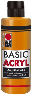 Marabu 1200 04 013 Basic Acryl, Orange 013, 80 ml