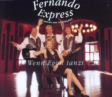 Maxi CD Cover Fernando Express - Wenn Egon Tanzt