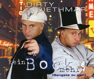 Maxi CD Cover Dirty Diethmar - Kein Bock mehr