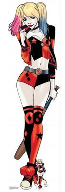 Batman Pappaufsteller (Stand Up) - Harley Quinn Baseball Bat Comic Version (177 cm)