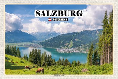 Top-Schild m. Kordel, versch. Größen, Salzburg, Österreich, Salzburger Land neu & ovp