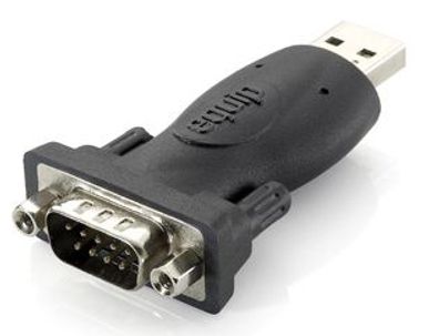Equip 133382 Equip Adapter USB-A -> Seriell RS232-DB9 St/ St sw