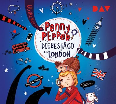 Penny Pepper - Teil 7: Diebesjagd in London, 1 Audio-CD CD Die Pen