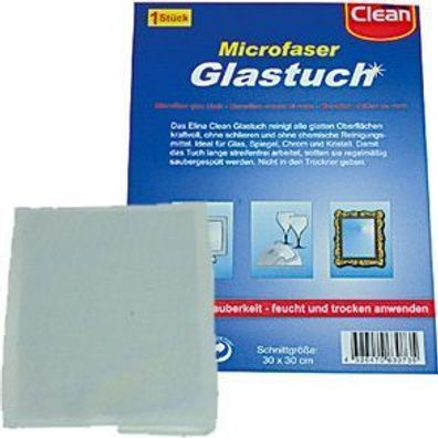 Clean 63073 Haushaltshelfer Microfasertuch Glas