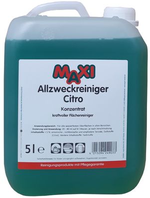 MAXI 24903 Allzweckreiniger Citro - 5 Liter