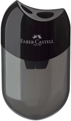 Faber-Castell 183500 Doppelspitzdose schwarz(P)