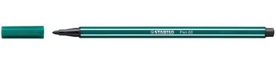 Stabilo® 68/53 Fasermaler Pen 68 - 1 mm, blaugrün